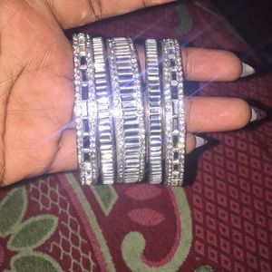 Silver bracelets